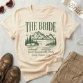 Matching Camp Bachelorette Shirts | Bride Squad Camping Bach Party Shirt - YellownBlue