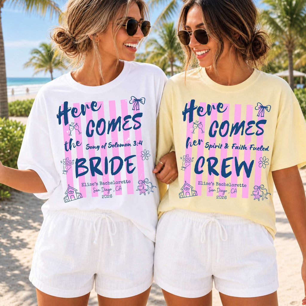 Custom Christian Bachelorette T-Shirt – Song of Solomon 3:4