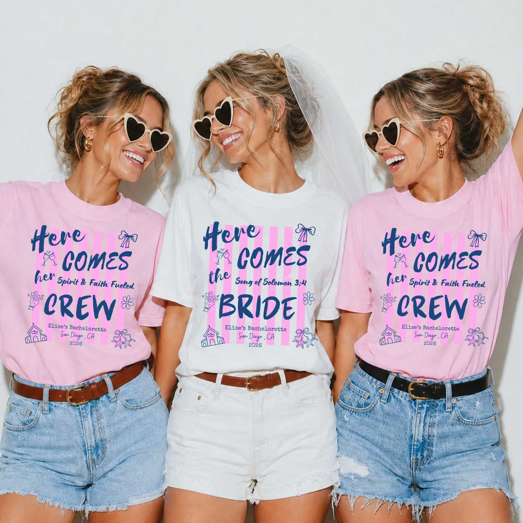 Custom Christian Bachelorette T-Shirt – Song of Solomon 3:4