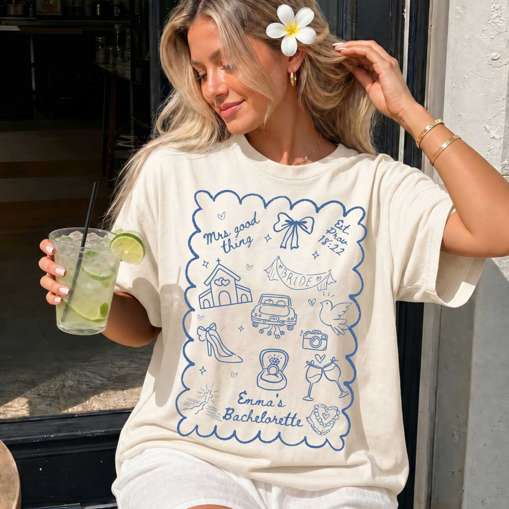 Mrs Good Thing – Proverbs 18:22 | Custom Christian Bride Tee