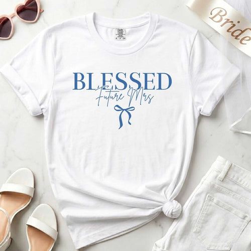 Custom Bride Tee | Christian Bride Gift - YellownBlue
