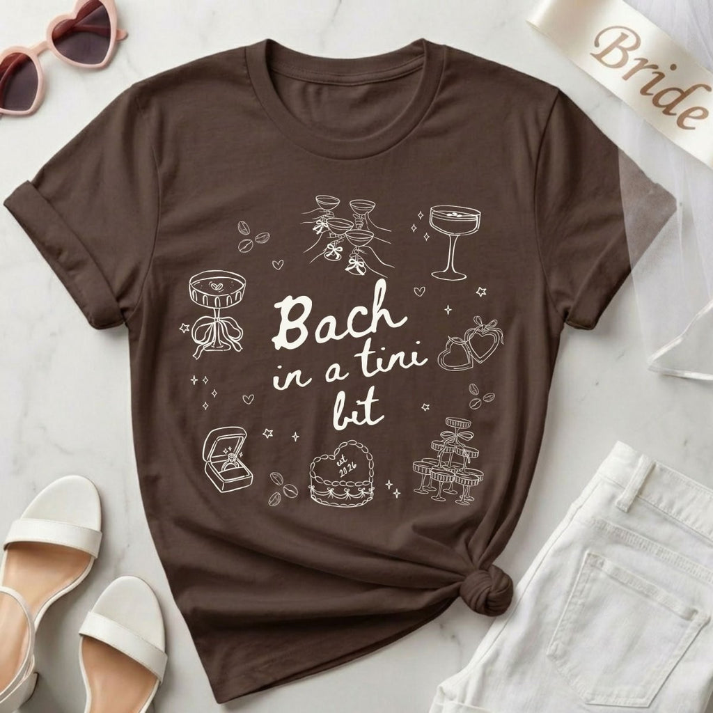 Espresso Martini Bachelorette Group Shirts | Cocktail Bach Party Shirt - YellownBlue