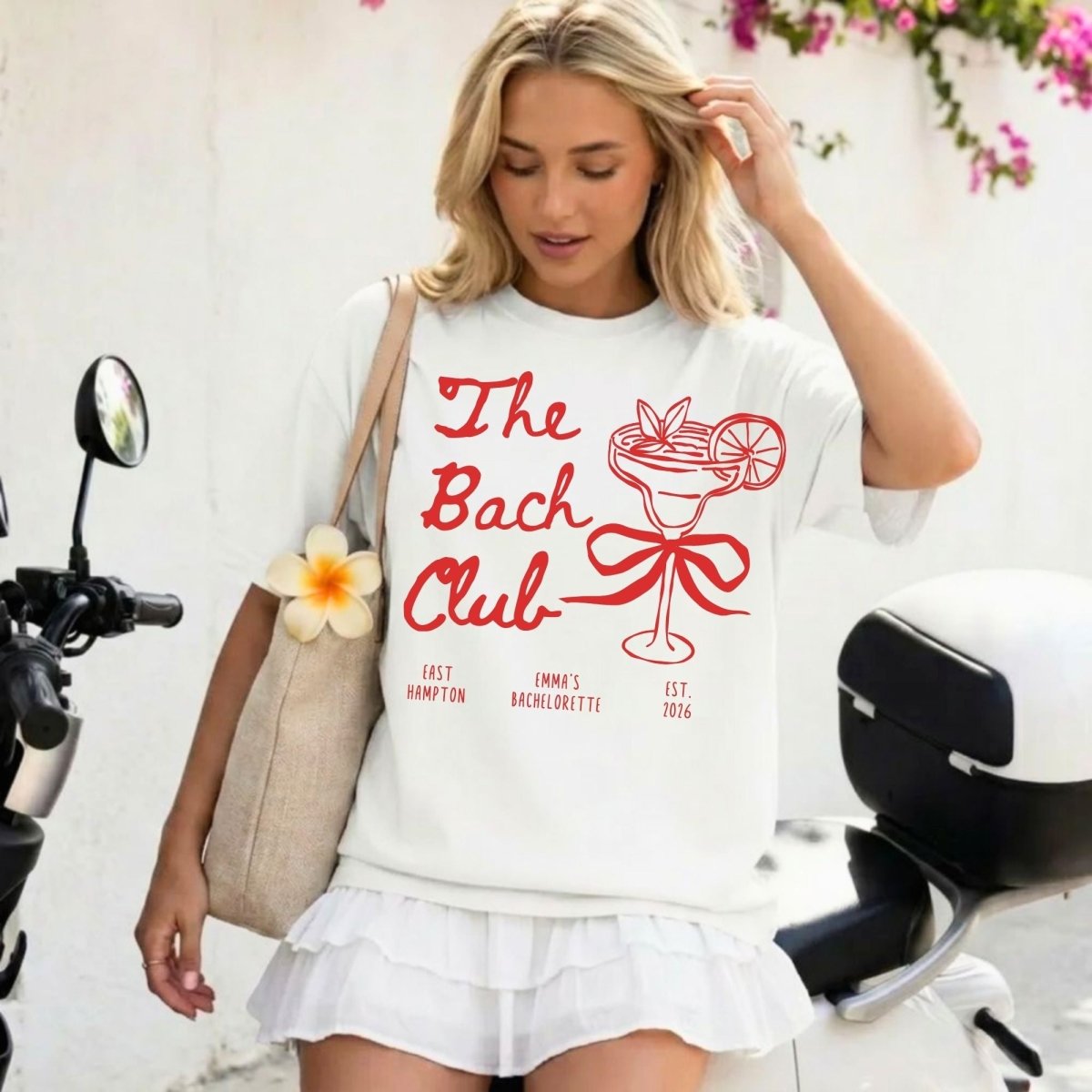The Bach Club - Custom Bachelorette Party shirt - YellownBlue