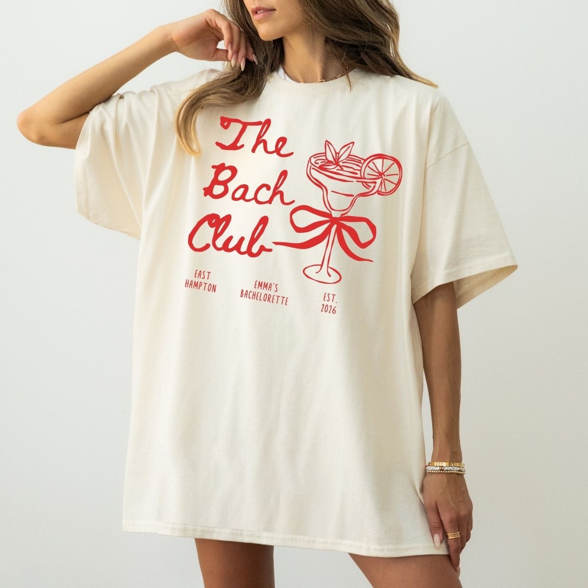 The Bach Club - Custom Bachelorette Party shirt - YellownBlue