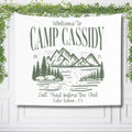 Camp Bachelorette Party Banner | Bride Squad Bach Cabin Party Decorations