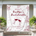Wine Bachelorette Party Banner | Winery Bach Party Decorations - YellownBlue